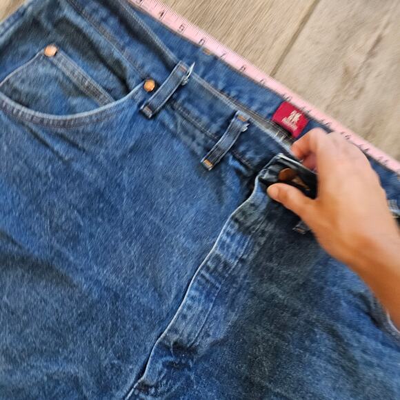 Wrangler Cowboy Cut Relaxed Fit Men’s Jeans 44×32 Lot of 2 Medium Wash Western - Picture 3 of 11